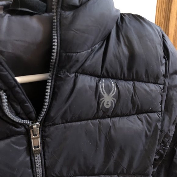 SPYDER YOUTH BOYS NEXUS PUFFER JACKET, Size Youth 6 - Picture 3 of 6